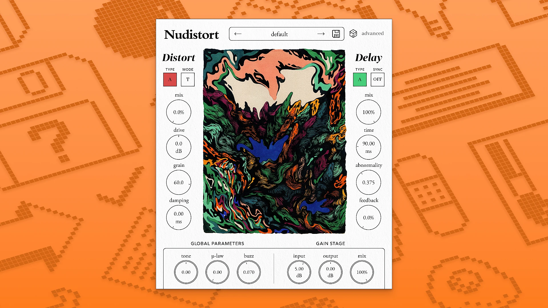 Nudist Audio Nudistort screenshot 1